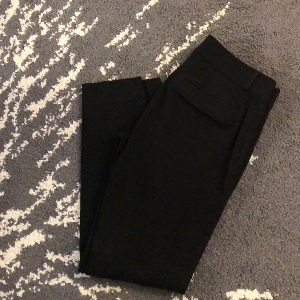 Banana Republic black cropped pants